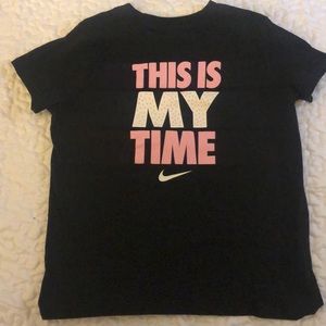 Black Nike Girl Shirt